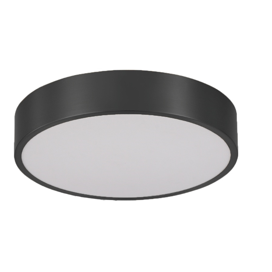Brilagi - LED plafondlamp voor badkamer POOL LED/24W/230V 3000/4000/5500K Ø 30 cm IP54 zwart