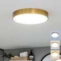 BRILAGI - LED-plafondlamp voor badkamer POOL LED/36W/230V 3000/4000/5500K Ø 40 cm IP54 goud