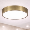 Brilagi - LED plafondlamp voor badkamer POOL LED/36W/230V 3000/4000/5500K Ø 40 cm IP54 messing