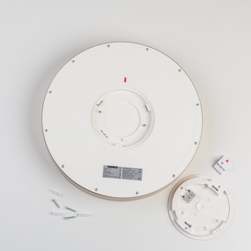 Brilagi - LED-plafondlamp voor badkamer POOL LED/36W/230V 3000/4000/5500K Ø 40 cm IP54 brons