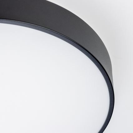 Brilagi - LED plafondlamp voor badkamer POOL LED/36W/230V 3000/4000/5500K Ø 40 cm IP54 zwart