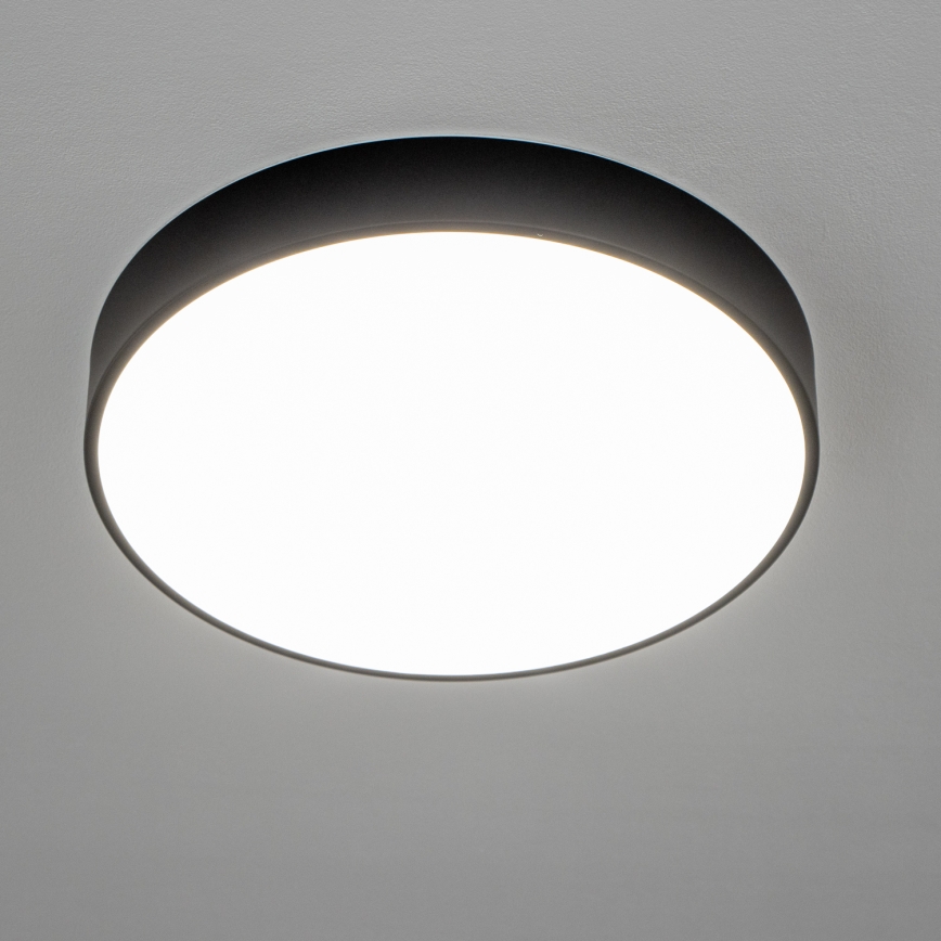 Brilagi - LED plafondlamp voor badkamer POOL LED/36W/230V 3000/4000/5500K Ø 40 cm IP54 zwart