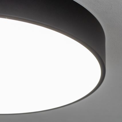 Brilagi - LED plafondlamp voor badkamer POOL LED/36W/230V 3000/4000/5500K Ø 40 cm IP54 zwart