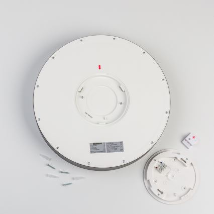 Brilagi - LED plafondlamp voor badkamer POOL LED/36W/230V 3000/4000/5500K Ø 40 cm IP54 zwart