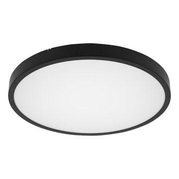 Brilagi - LED plafondlamp voor badkamer ZENNA LED/12W/230V Ø 25 cm IP44 zwart