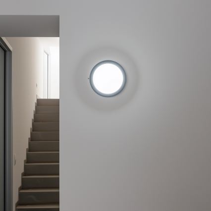Brilagi - LED Plafondlamp voor buiten LED/13W/230V diameter 17 cm IP54 antraciet