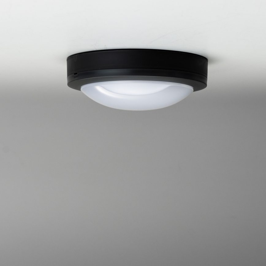 Brilagi - LED Plafondlamp voor buiten LED/13W/230V diameter 17 cm IP54 antraciet