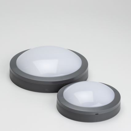 Brilagi - LED Plafondlamp voor buiten LED/13W/230V diameter 17 cm IP54 antraciet