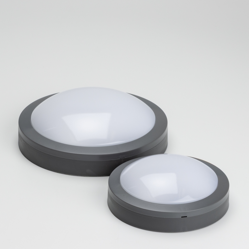 Brilagi - LED Plafondlamp voor buiten LED/13W/230V diameter 17 cm IP54 antraciet