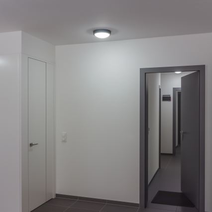 Brilagi - LED Plafondlamp voor buiten LED/20W/230V diameter 23 cm IP54 antraciet