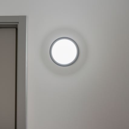 Brilagi - LED Plafondlamp voor buiten LED/20W/230V diameter 23 cm IP54 antraciet