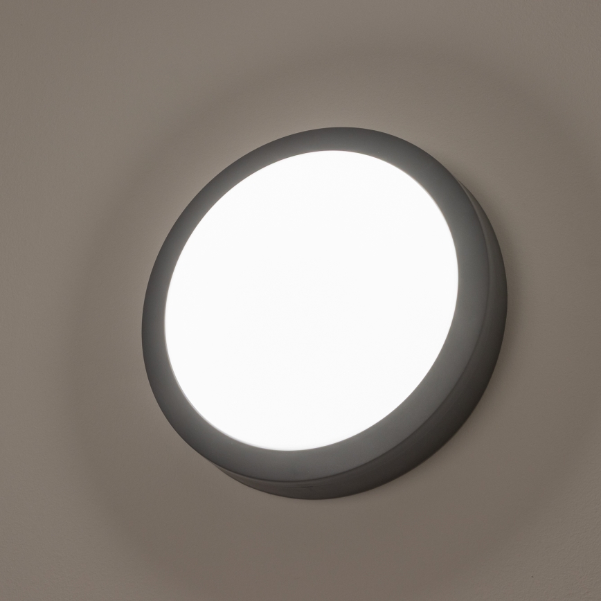 Brilagi - LED Plafondlamp voor buiten LED/20W/230V diameter 23 cm IP54 antraciet