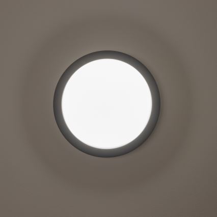 Brilagi - LED Plafondlamp voor buiten LED/20W/230V diameter 23 cm IP54 antraciet
