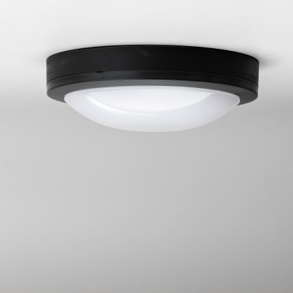 Brilagi - LED Plafondlamp voor buiten LED/20W/230V diameter 23 cm IP54 antraciet