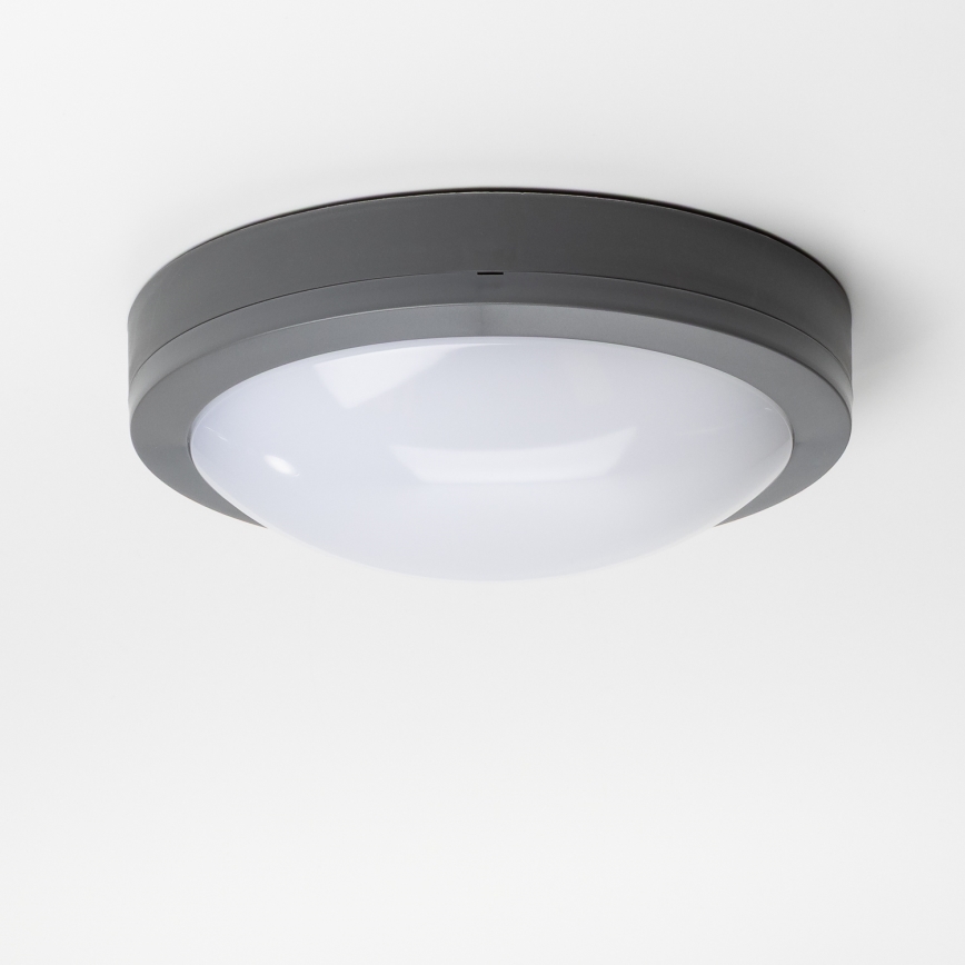Brilagi - LED Plafondlamp voor buiten LED/20W/230V diameter 23 cm IP54 antraciet