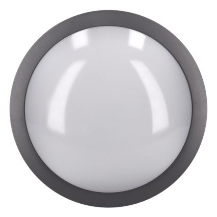 Brilagi - LED Plafondlamp voor buiten LED/20W/230V diameter 23 cm IP54 antraciet