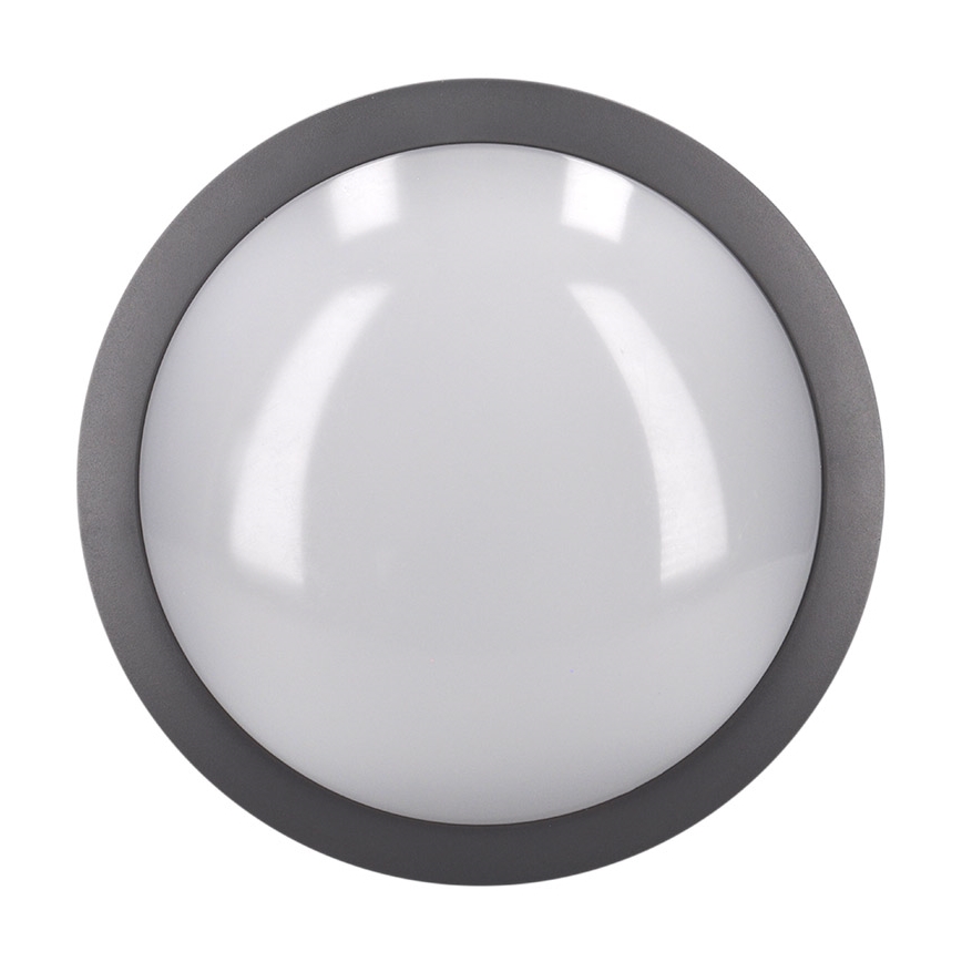 Brilagi - LED Plafondlamp voor buiten LED/20W/230V diameter 23 cm IP54 antraciet