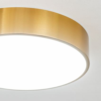 Brilagi - LED-plafondlamp voor badkamer POOL LED/24W/230V 3000/4000/5500K Ø 30 cm IP54 brons