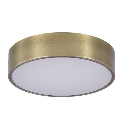 Brilagi - LED badkamerplafondlamp POOL LED/24W/230V 3000/4000/5500K Ø 30 cm IP54 messing