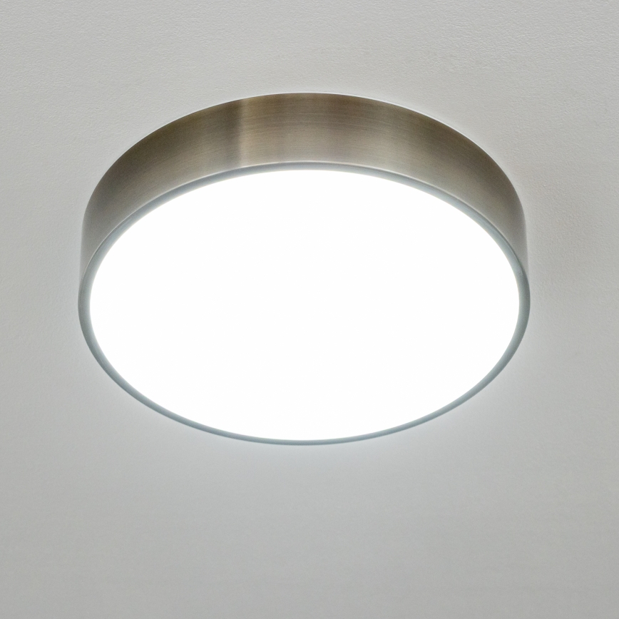 Brilagi - LED badkamerplafondlamp POOL LED/24W/230V 3000/4000/5500K Ø 30 cm IP54 messing