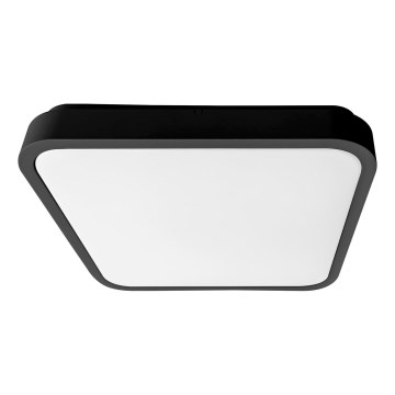 Brilagi - LED plafondlamp voor de badkamer ZENNA LED/18W/230V 28,5x28,5 cm IP44 zwart