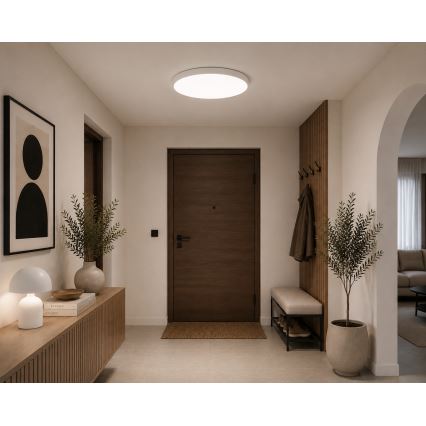 BRILAGI - LED plafondlamp voor de badkamer ZENNA LED/36W/230V Ø 42 cm IP44 wit