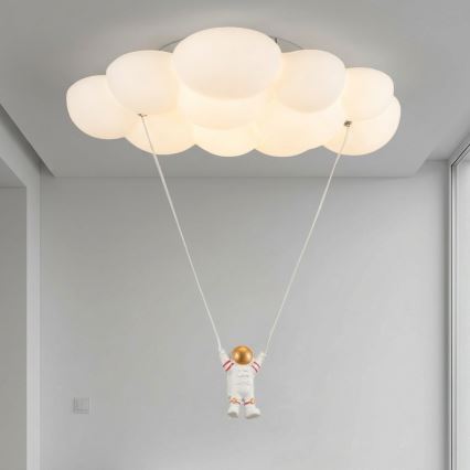 Brilagi - LED plafondlamp voor kinderen ASTRO LED/77W/230V wit