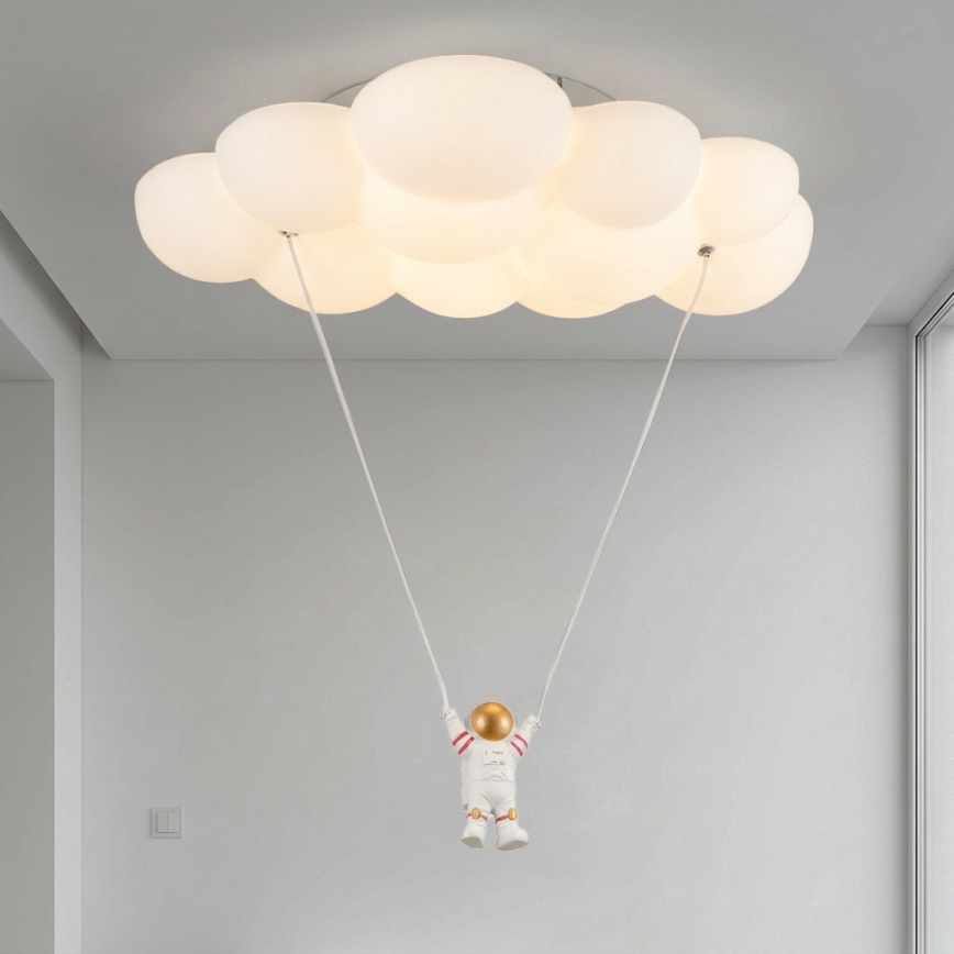 Brilagi - LED plafondlamp voor kinderen ASTRO LED/77W/230V wit