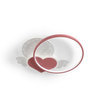 Brilagi - LED plafondlamp voor kinderen LOVE LED/48W/230V 3000/4500/6000K roze