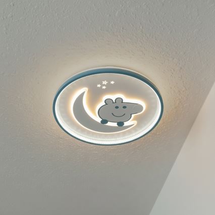 Brilagi - LED plafondlamp voor kinderkamer PIGGY LED/70W/230V 3000/4500/6000K Ø 45 cm