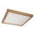 Brilagi - LED Plafondlamp WOODY FRAME LED/50W/230V 60x60 cm IP44 eiken