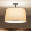 Brilagi - LED plafondluchter CERIA 1xE27/60W/230V Ø 45 cm zwart/beige