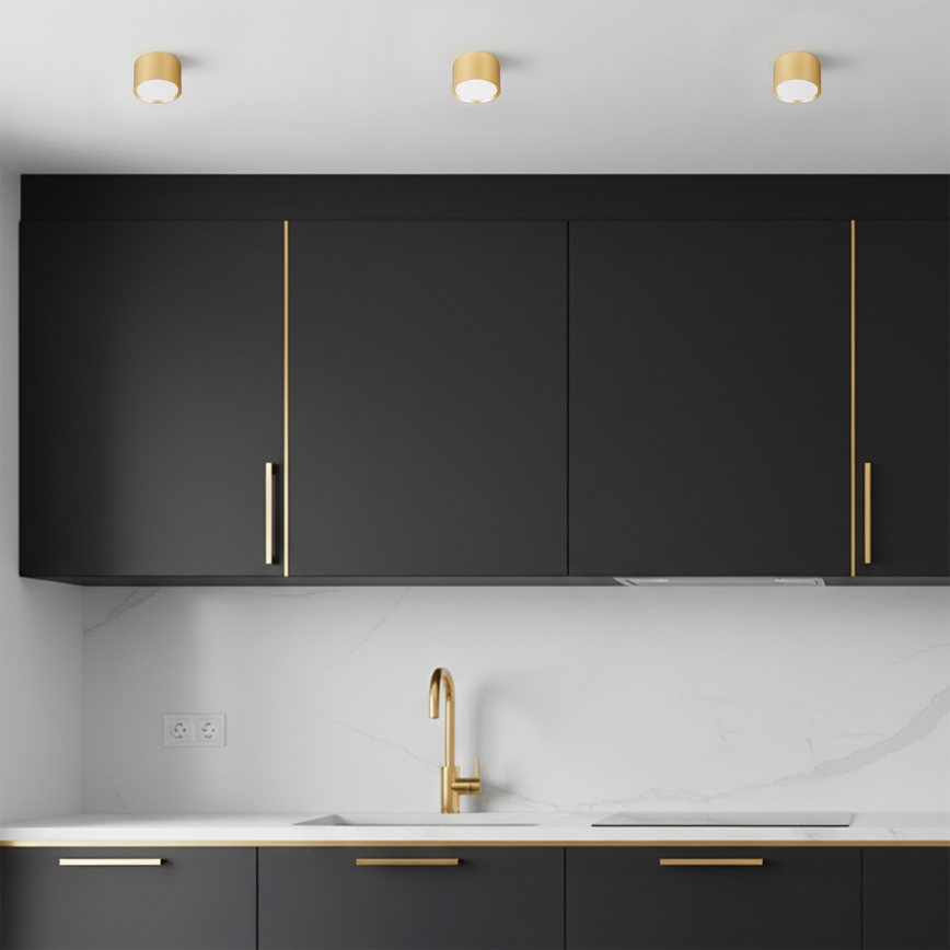 Brilagi - LED Plafondspot SMOOTH 1xGX53/15W/230V goud