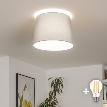 Brilagi - LED-plafonnière CERIA 1xE27/40W/230V Ø 30 cm grijs