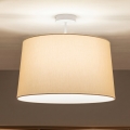 Brilagi - LED plafonnière CERIA 1xE27/60W/230V Ø 45 cm wit/beige