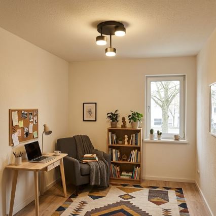 Brilagi - LED plafonnière MONO 3xGX53/30W/230V zwart