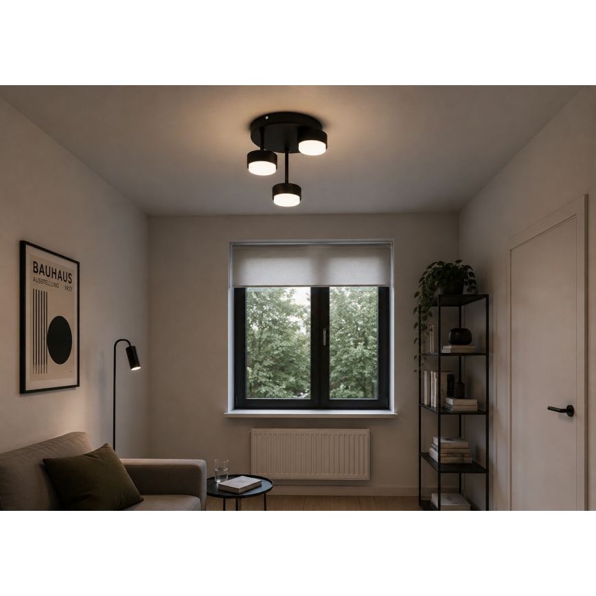 Brilagi - LED plafonnière MONO 3xGX53/30W/230V zwart