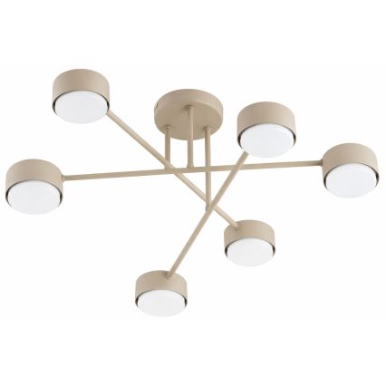 Brilagi - LED plafonnière MONO 6xGX53/30W/230V beige