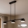 Brilagi - LED RGB+CCT dimbare hanglamp aan kabel MONO 3xGX53/14W/230V 2700-6500K Wi-Fi Tuya zwart