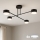 Brilagi - LED RGB+CCT dimbare opbouwlamp MONO 4xGX53/14W/230V 2700-6500K Wi-Fi Tuya zwart