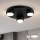 Brilagi - LED RGB+CCT dimbare plafondlamp MONO 3xGX53/14W/230V 2700-6500K Wi-Fi Tuya Ø 30 cm zwart