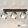 Brilagi - LED RGB+CCT dimbare spot AURA LUX 3xGX53/14W/230V 2700-6500K Wi-Fi Tuya zwart/rookglas