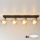 Brilagi - LED RGB+CCT Dimbare spot AURA LUX 4xGX53/14W/230V 2700-6500K Wi-Fi Tuya zwart/goud