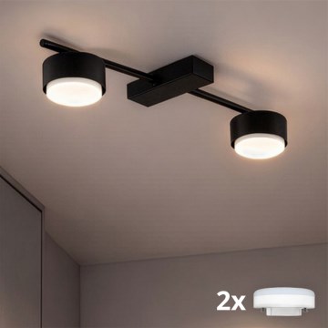 Brilagi - LED RGB+CCT dimbare spot MONO 2xGX53/14W/230V 2700-6500K Wi-Fi Tuya zwart