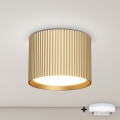 Brilagi - LED RGB+CCT dimbare spot STRIPY 1xGX53/14W/230V 2700-6500K Wi-Fi Tuya goud
