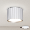 Brilagi - LED RGB+CCT dimbare spot STRIPY 1xGX53/14W/230V 2700-6500K Wi-Fi Tuya zilver