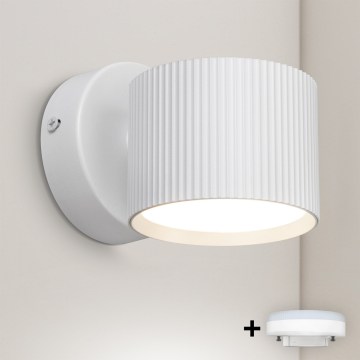 Brilagi - LED RGB+CCT Dimbare wandspot STRIPY 1xGX53/14W/230V 2700-6500K Wi-Fi Tuya wit