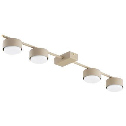 BRILAGI - LED RGB+CCT dimbare inbouwspot MONO 4xGX53/14W/230V 2700-6500K Wi-Fi Tuya beige