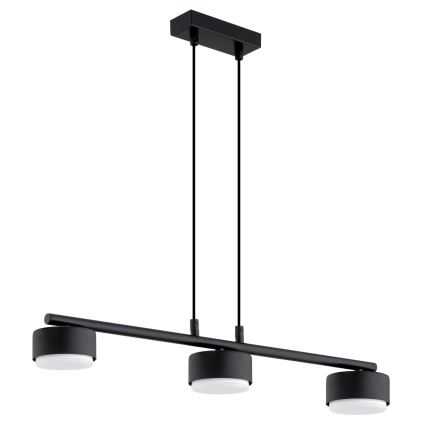 Brilagi - LED RGB+CCT dimbare hanglamp aan kabel MONO 3xGX53/14W/230V 2700-6500K Wi-Fi Tuya zwart
