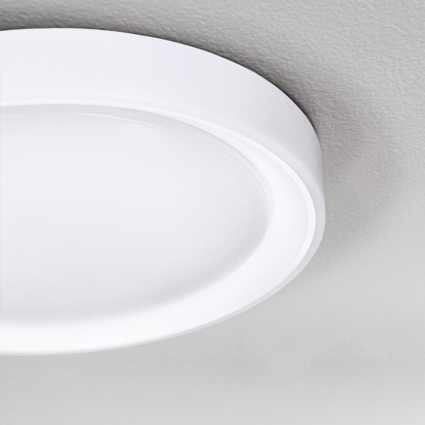 Brilagi - Dimbare LED RGB plafondlamp FLOCO LED/30W/230V 3000-6500K Wi-Fi Tuya + LED/6W + afstandsbediening